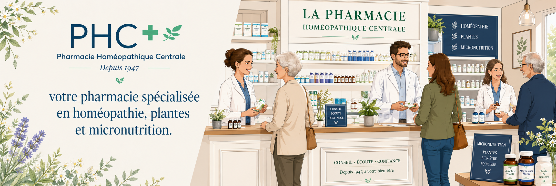 pharmacie homéopathique centrale spécialisée en medecine naturelle